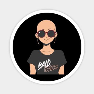 Bald girl Magnet